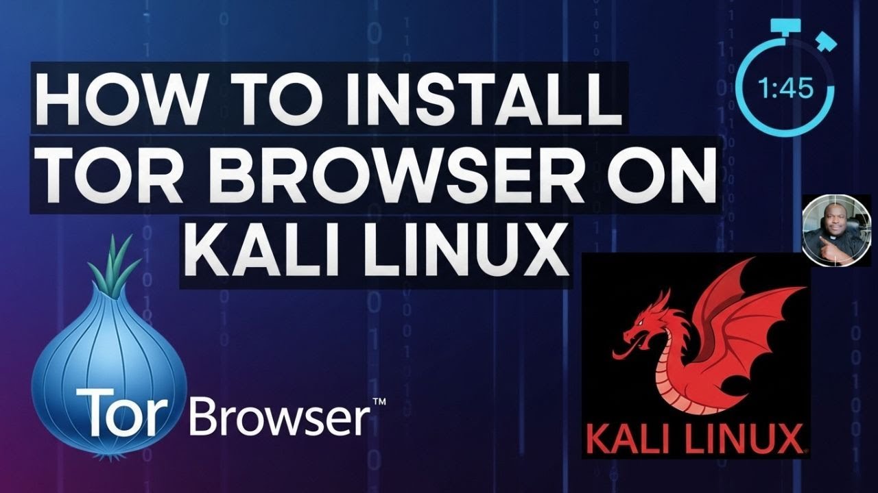 Установка Tor Browser на Kali Linux за 2 минуты! (Самый простой способ)
