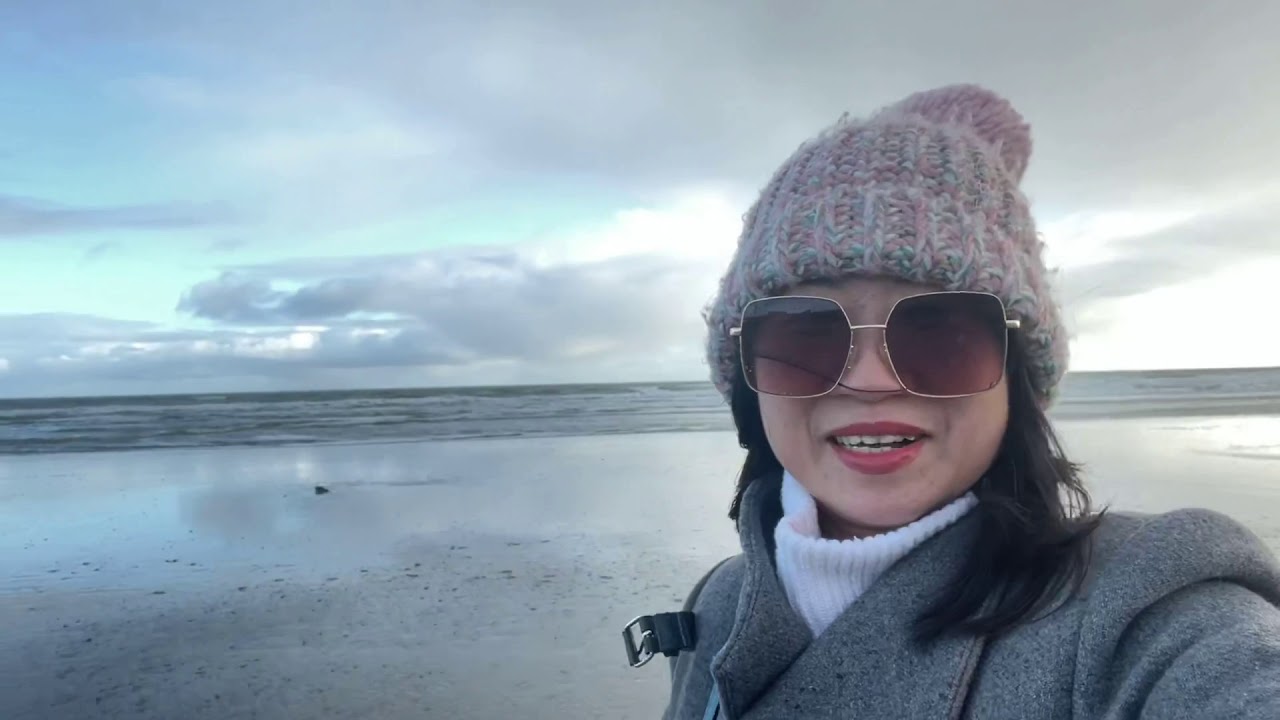 宵禁中荷蘭有什麼好去處？冬天行沙灘？？| 荷蘭沙灘有什麼玩？|  Winter walking at the beach ?? Wijk aan zee beach in the Netherland