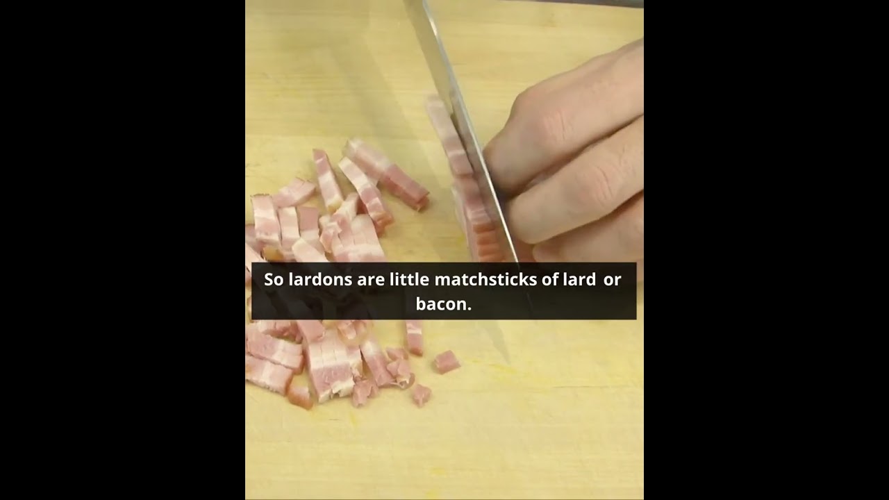 Unlock the Secret to Perfect Lardons! 🥓✨