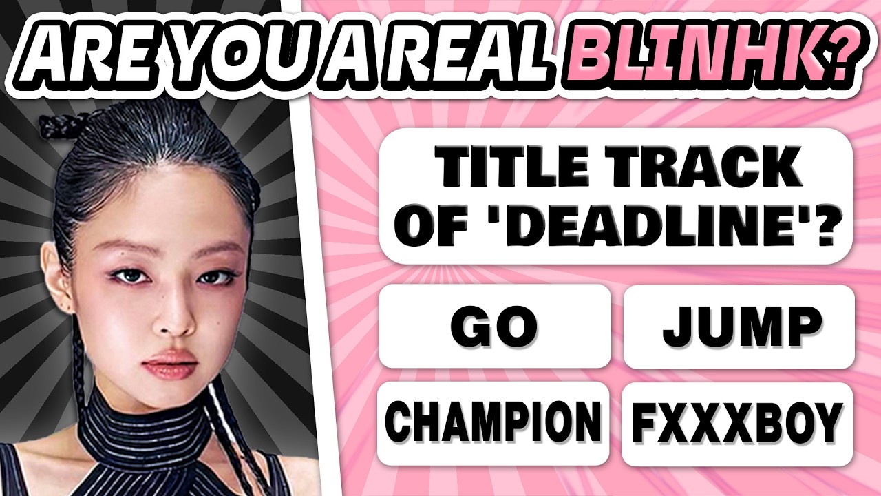 Are You A Real Blink? | Ultimate Blackpink Quiz | Kpop Game 2026
