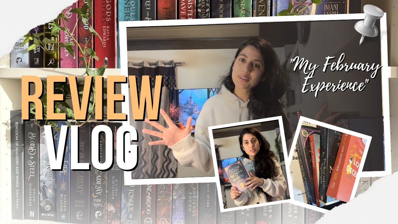 🗡️ Reviewing 5 Books in 5 minutes - FEBRUARY READS 📚🌿✨ #books #february #review #reading 