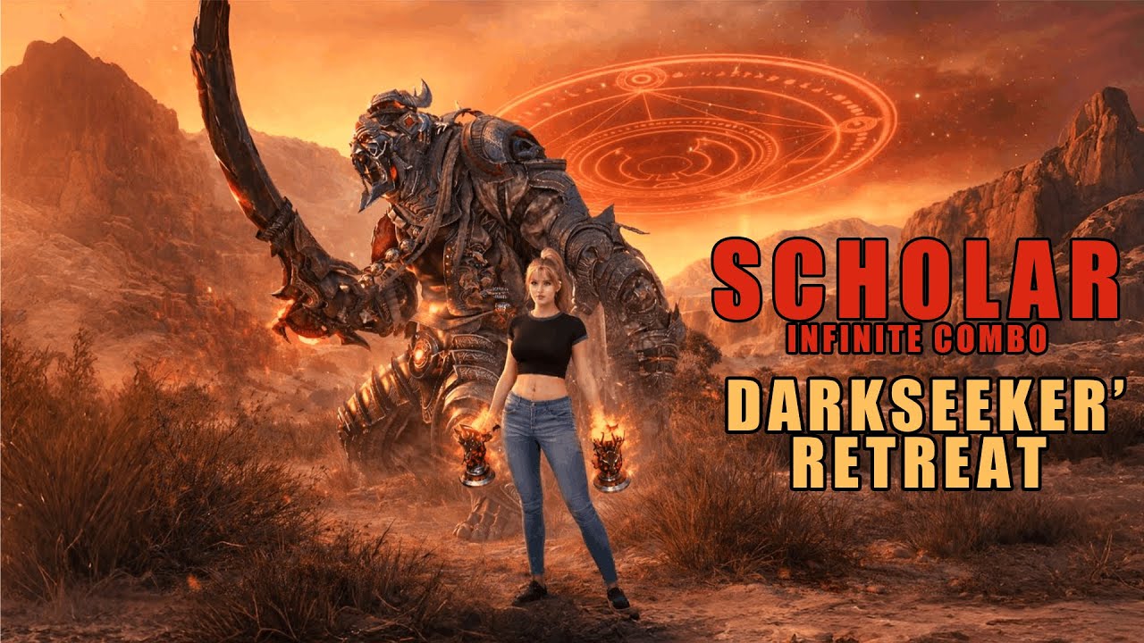 Black Desert: Scholar Infinite Combo - Darkseeker' Retreat!