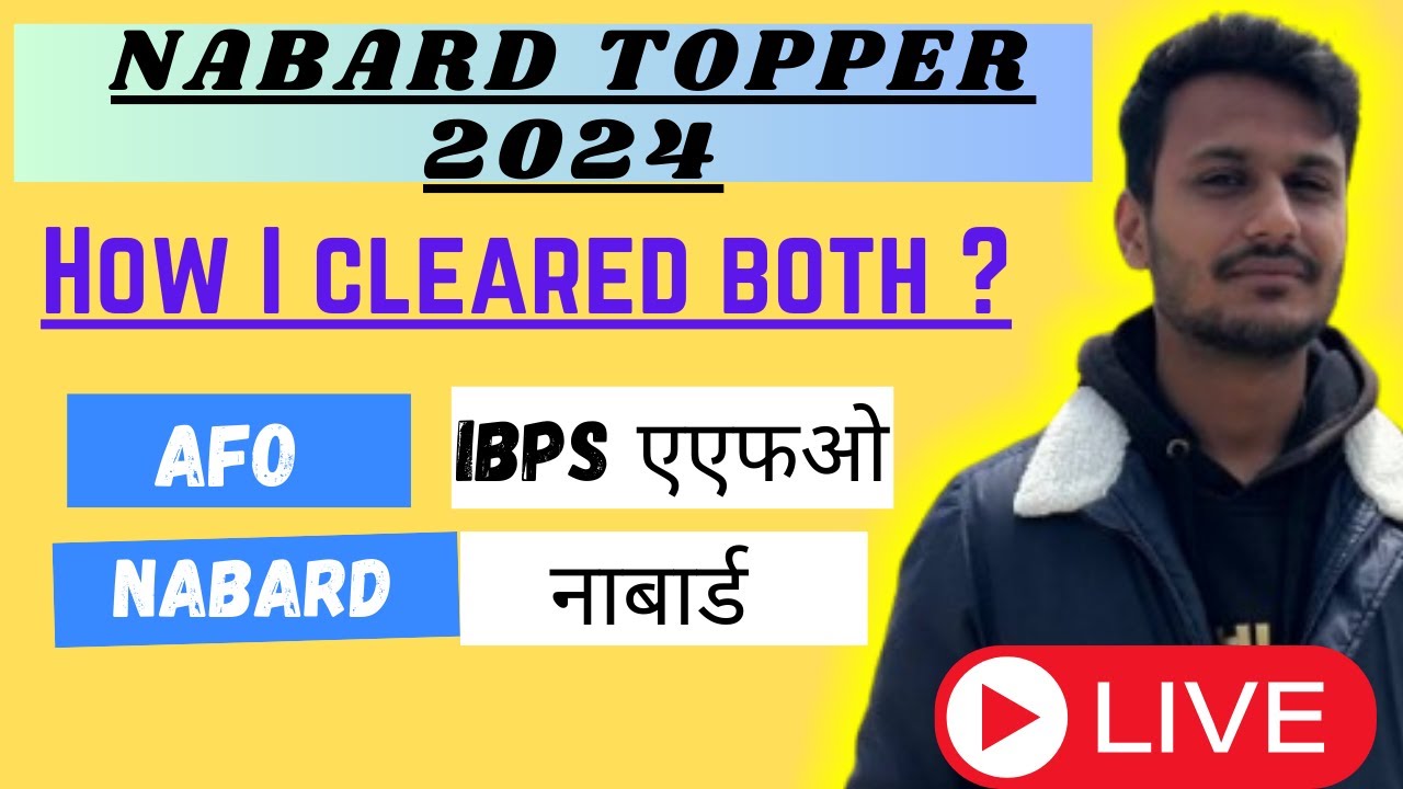 NABARD TOPPER 2024 - Aryan Kapoor