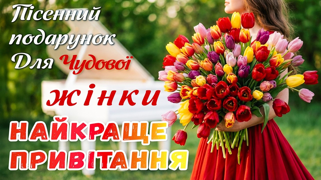 Красива, Сенсова, Мелодійна Пісня Для Чудової Жінки! Зі Святом!