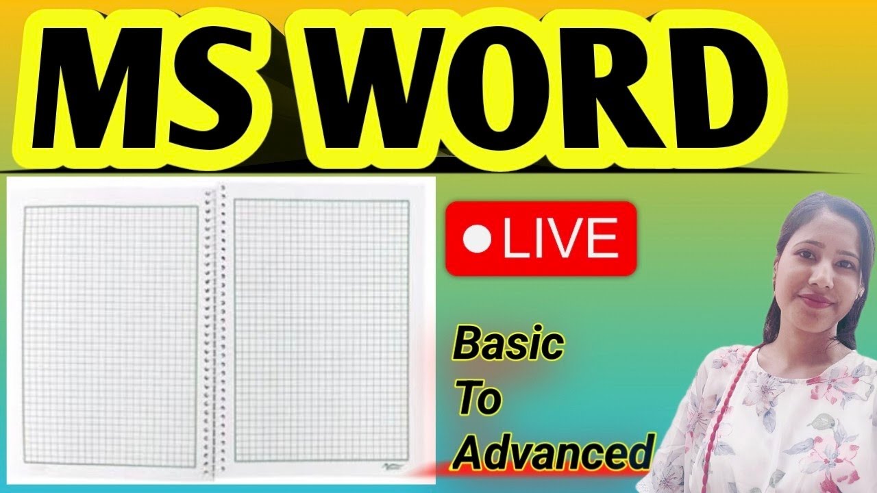 Microsoft Word | How to Creat Math Notebook in Microsoft Word