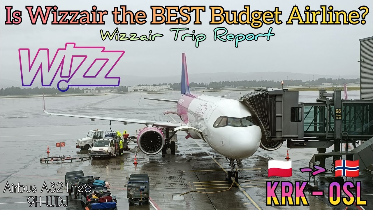 Is Wizzair the BEST Budget Airline? ✈️ Trip Report || Wizz || Airbus A321neo - 9H-WDJ || 🇵🇱KRK-OSL🇳🇴