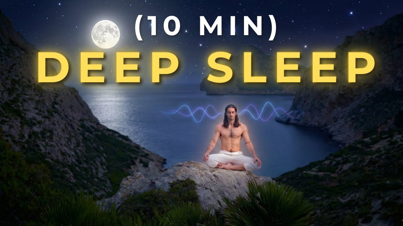 4Hz Theta State Breathwork for Deep Sleep | Binaural Beats
