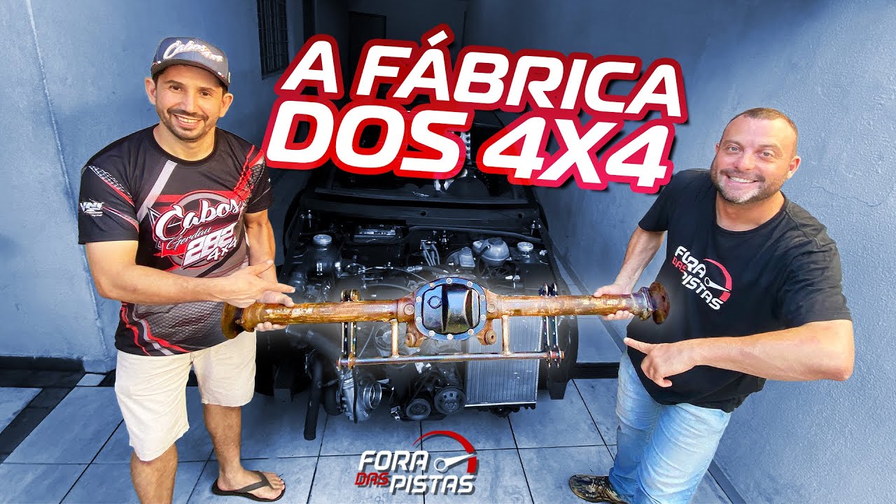 FÁBRICA DE 4X4: a oficina de Ricardo Cabos
