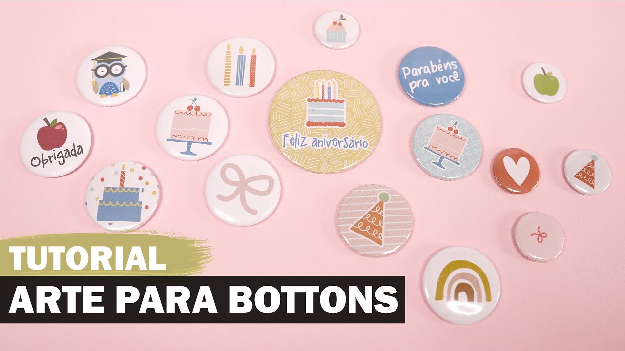 Como fazer arte para bottons