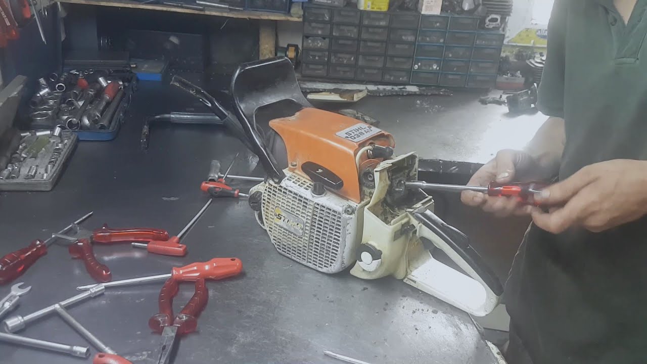 STIHL 038 MAGNUM KARBÜRATÖR TAMİRİ(STIHL 038 MAGNUM CARBURETTOR REPAIR)