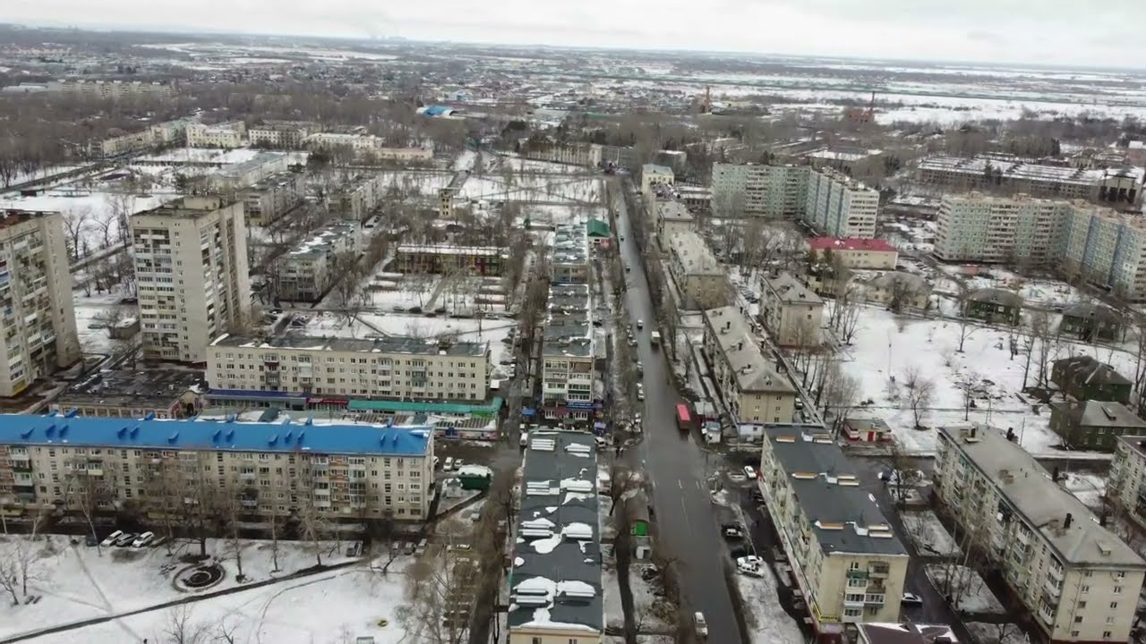 поселок им. Горького Хабаровск 2022 г. (4K)