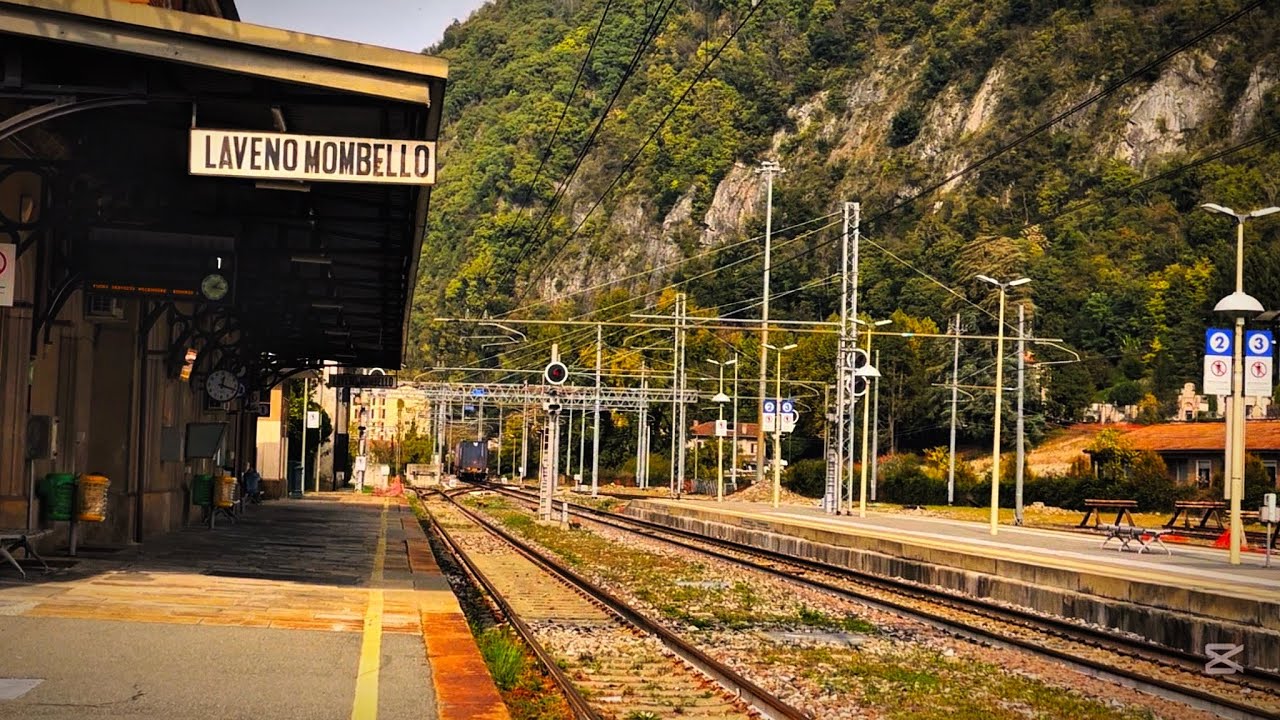 ⚠️ DA GUARDARE FINO ALLA FINE!!😱Compilation ASSURDA di merci a Laveno Mombello! 🚂