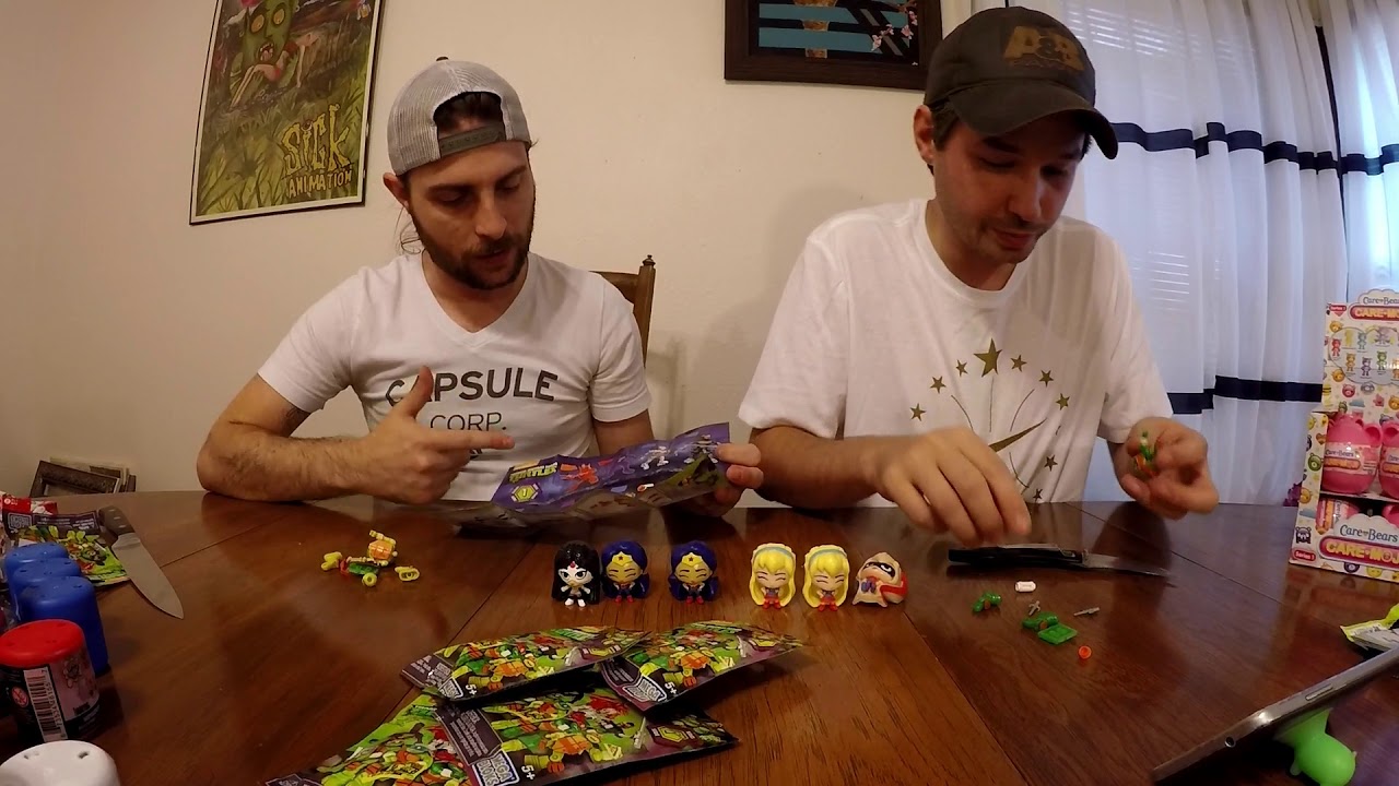 Episode 56 Blind Bag day Mega TMNT & DC Super Hero girls Fashems