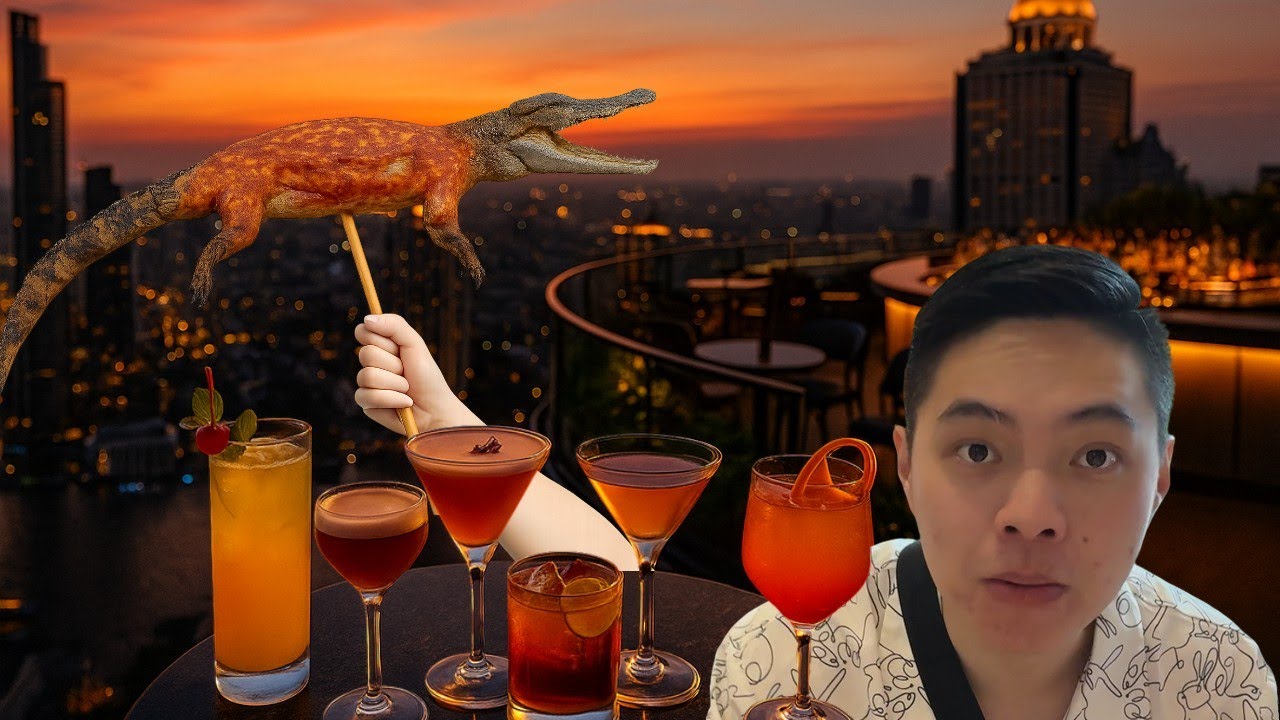 I Visited the BEST Bars in Bangkok 🇹🇭 (Rooftops, Hidden Gems & ICONSIAM)