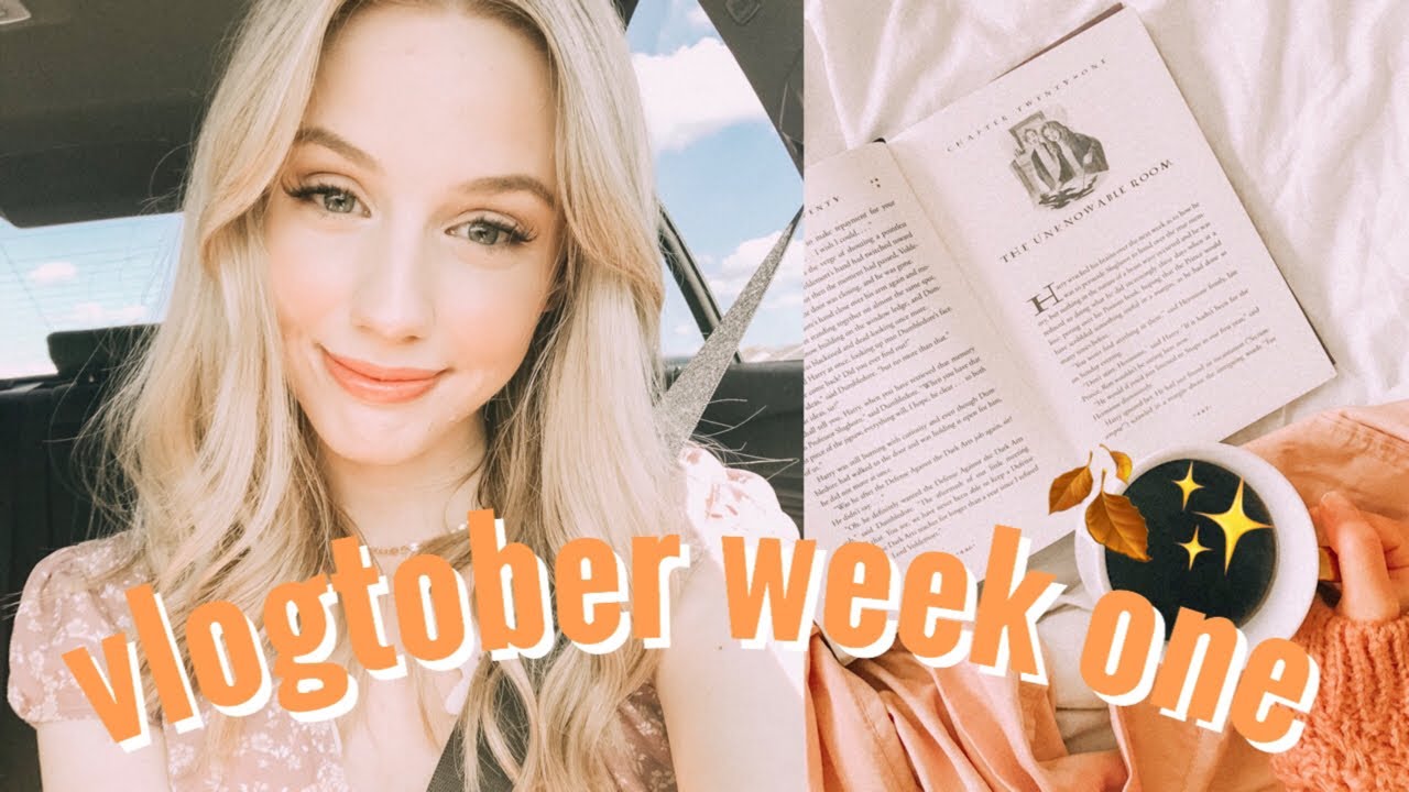 bookstore & fleur delacour dress | VLOGTOBER