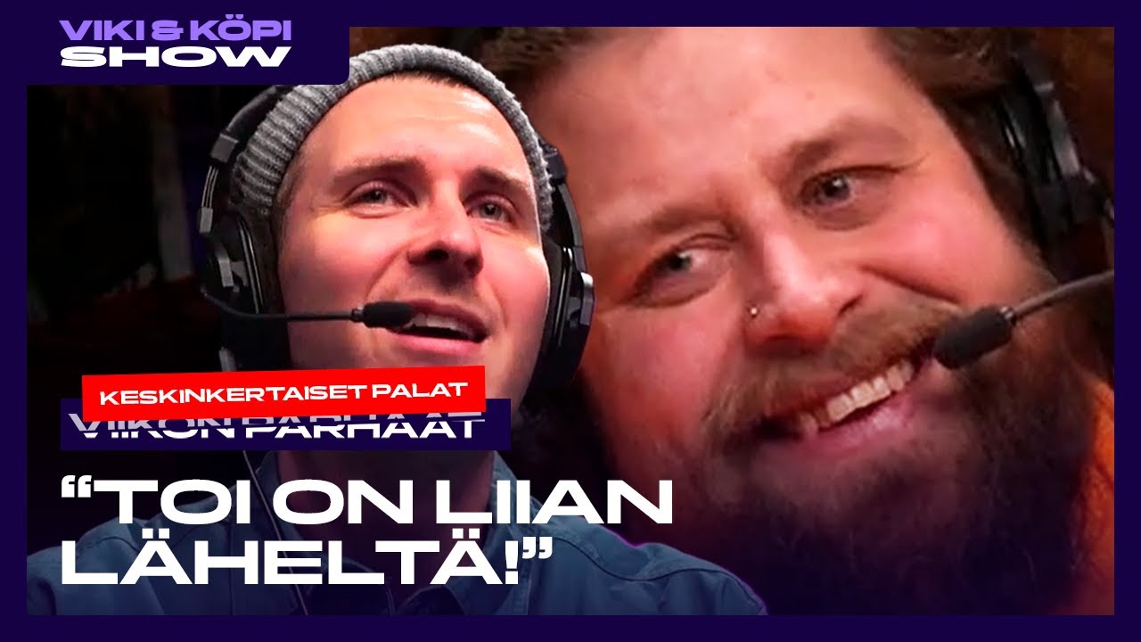 Keskinkertaiset palat ”TOI ON LIIAN LÄHELTÄ!”