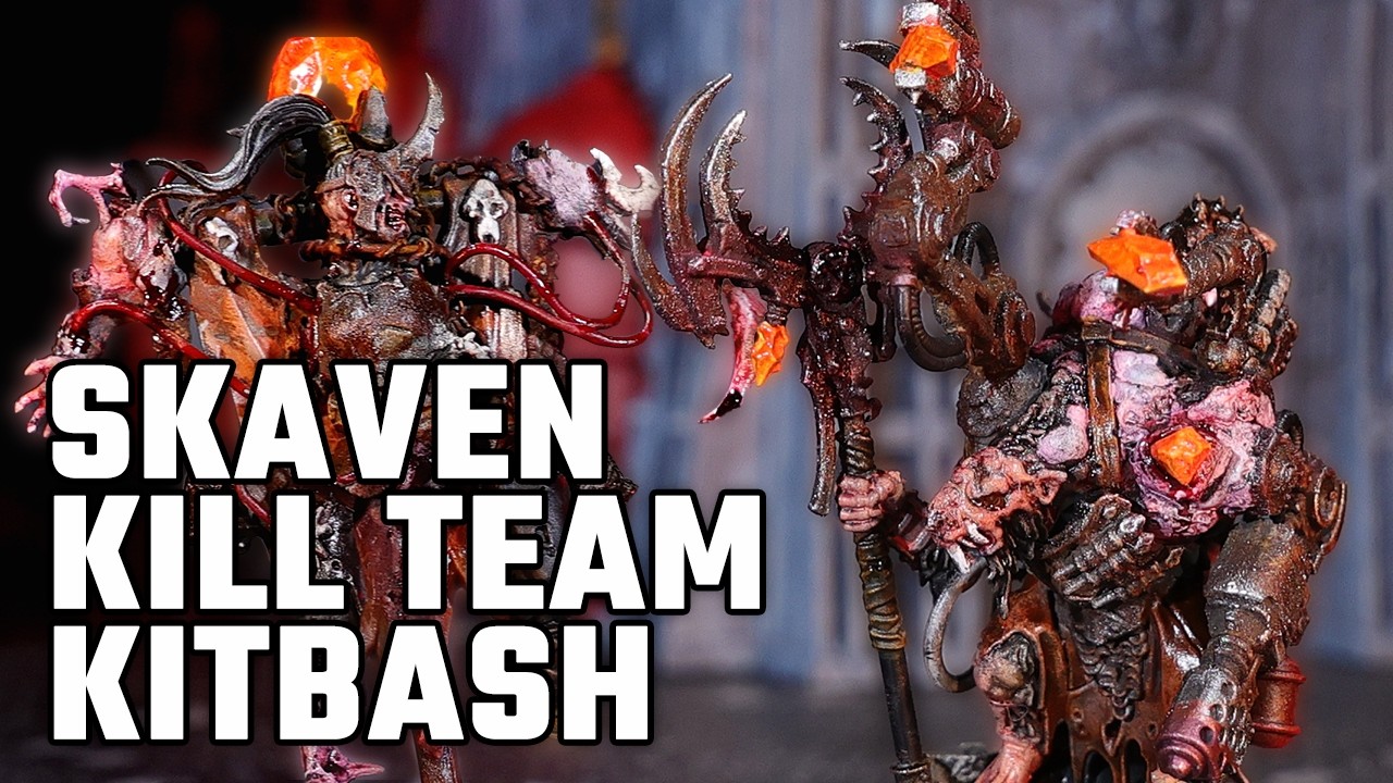 Making The Most POWERFUL Rat Mutants For Kill Team - Skaven Kill Team Part 2