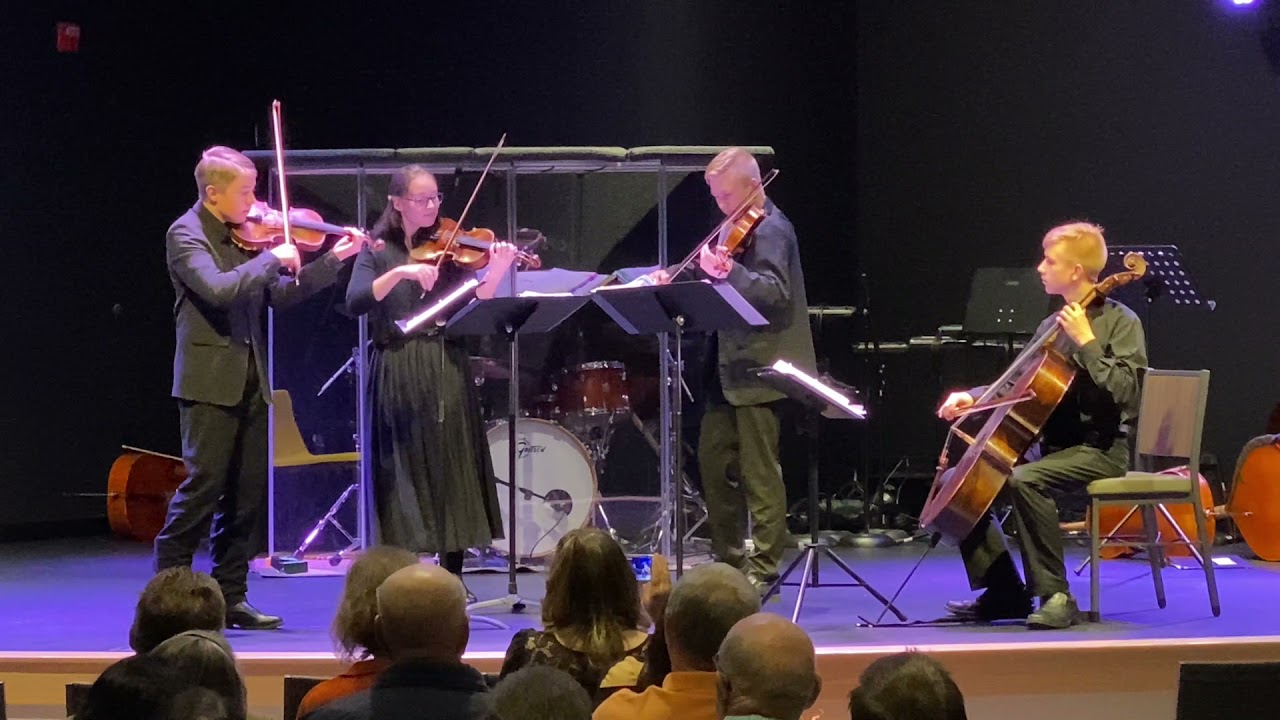 Sinfonia Esprit String Quartet - Fall Concert 2021