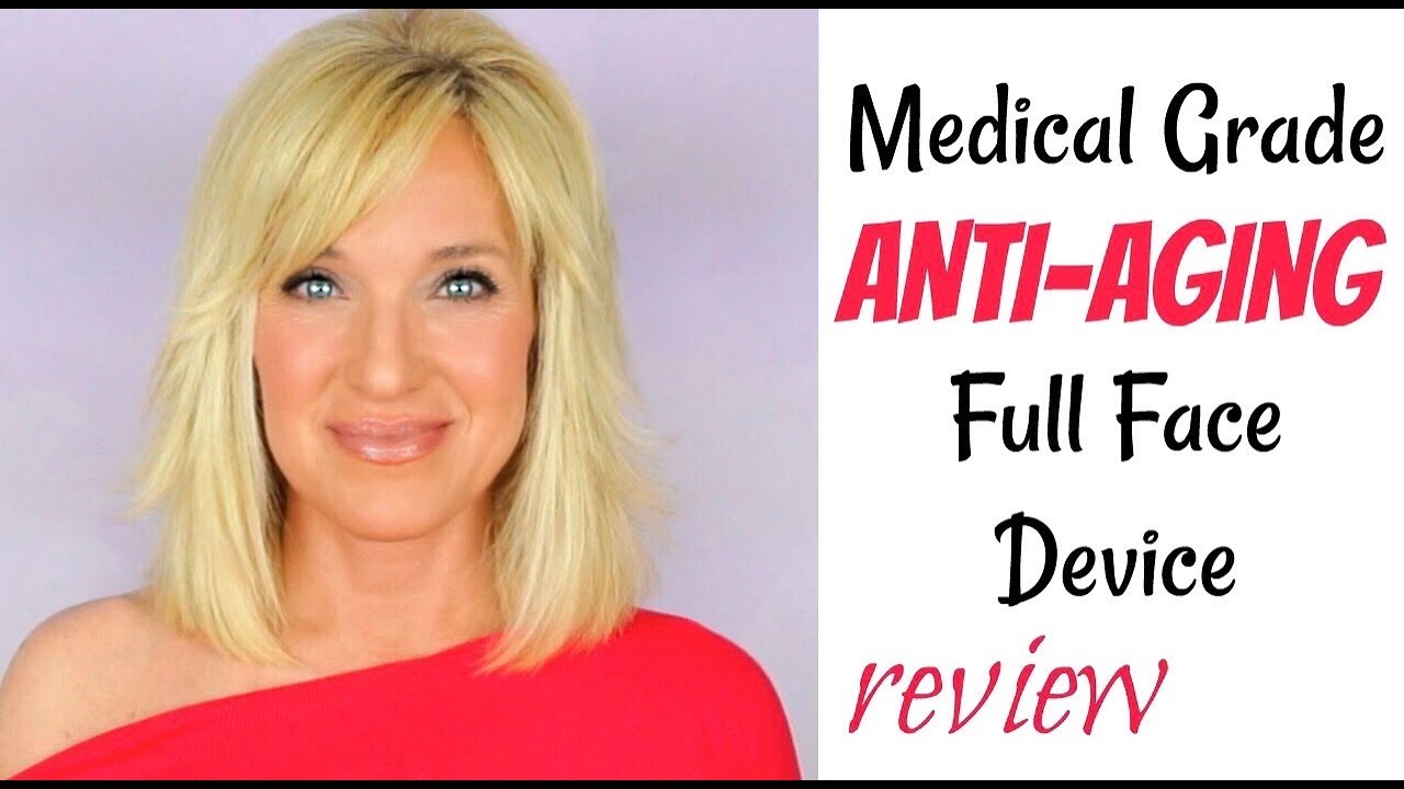 ANTI-AGING RED LIGHT LED THERAPY BEFORE & AFTER PHOTOS! Medical Grade ANTI-AGING Device REVIEW
