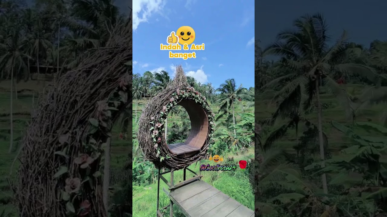 Traveling to RICE TERACCE TEGALLALANG Bali... Mantaaap & Keren, Guys👍🤩