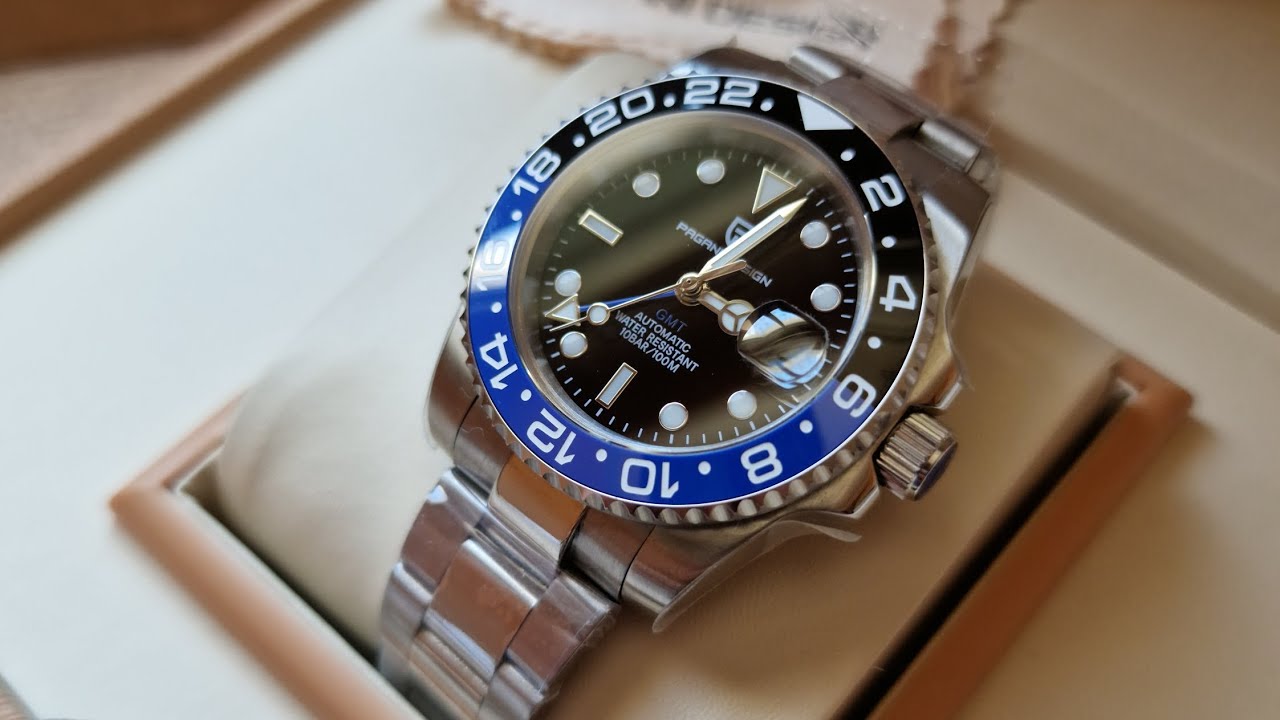 THE BATMAN - PAGANI DESIGN PD-1662 (FULL UNBOXING EXPERIENCE) ROLEX GMT HOMAGE