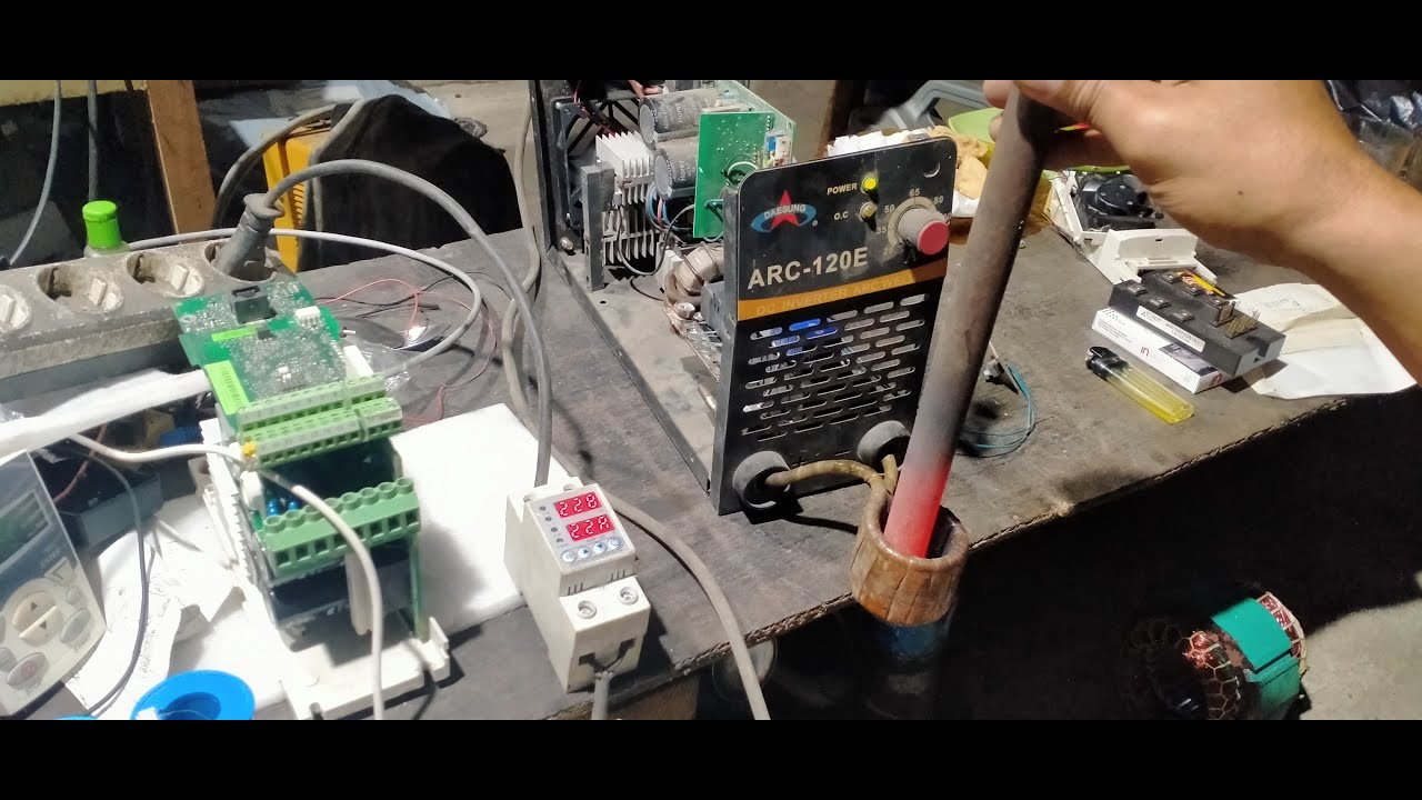 rubah mesin las jadi induction heating