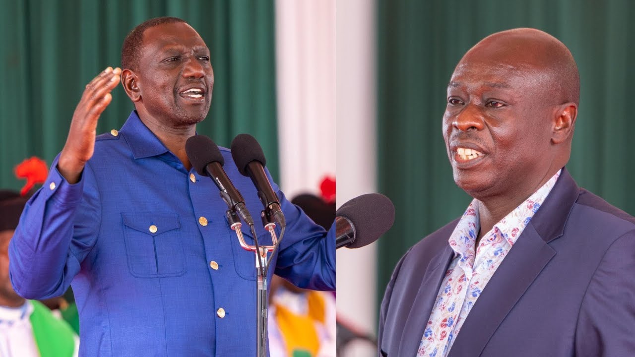 LIVE!! President Ruto & Gachagua in Nyandarua County for a Sunday Service after dissolving cabinet!!