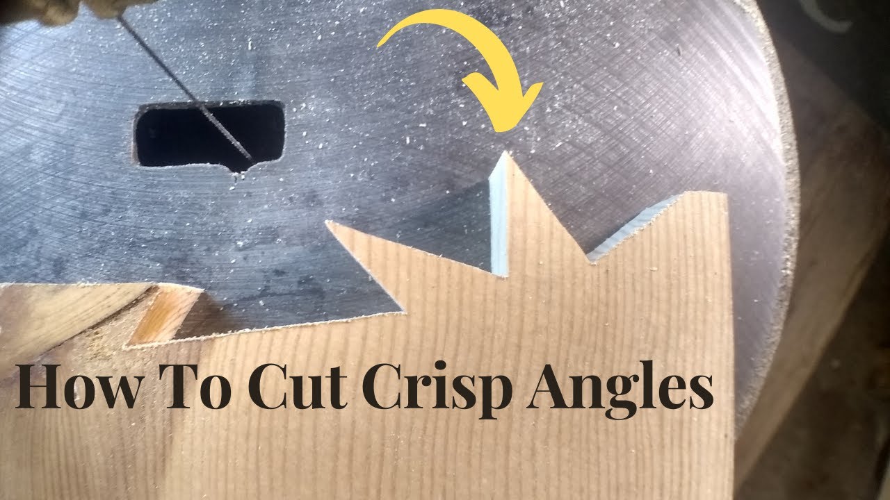 Lesson 6,  Scroll Saw First Cut,  2 Ways to Cut Sharp Points