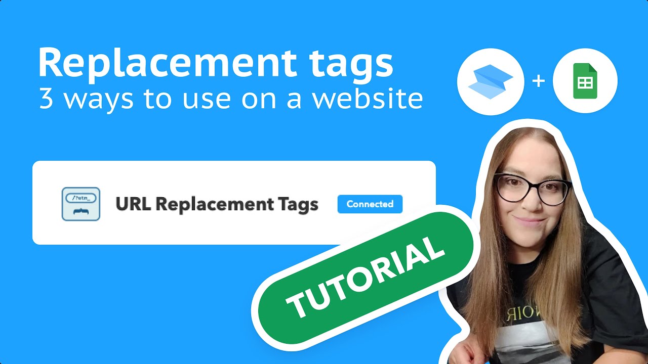 How to use Replacement Tags