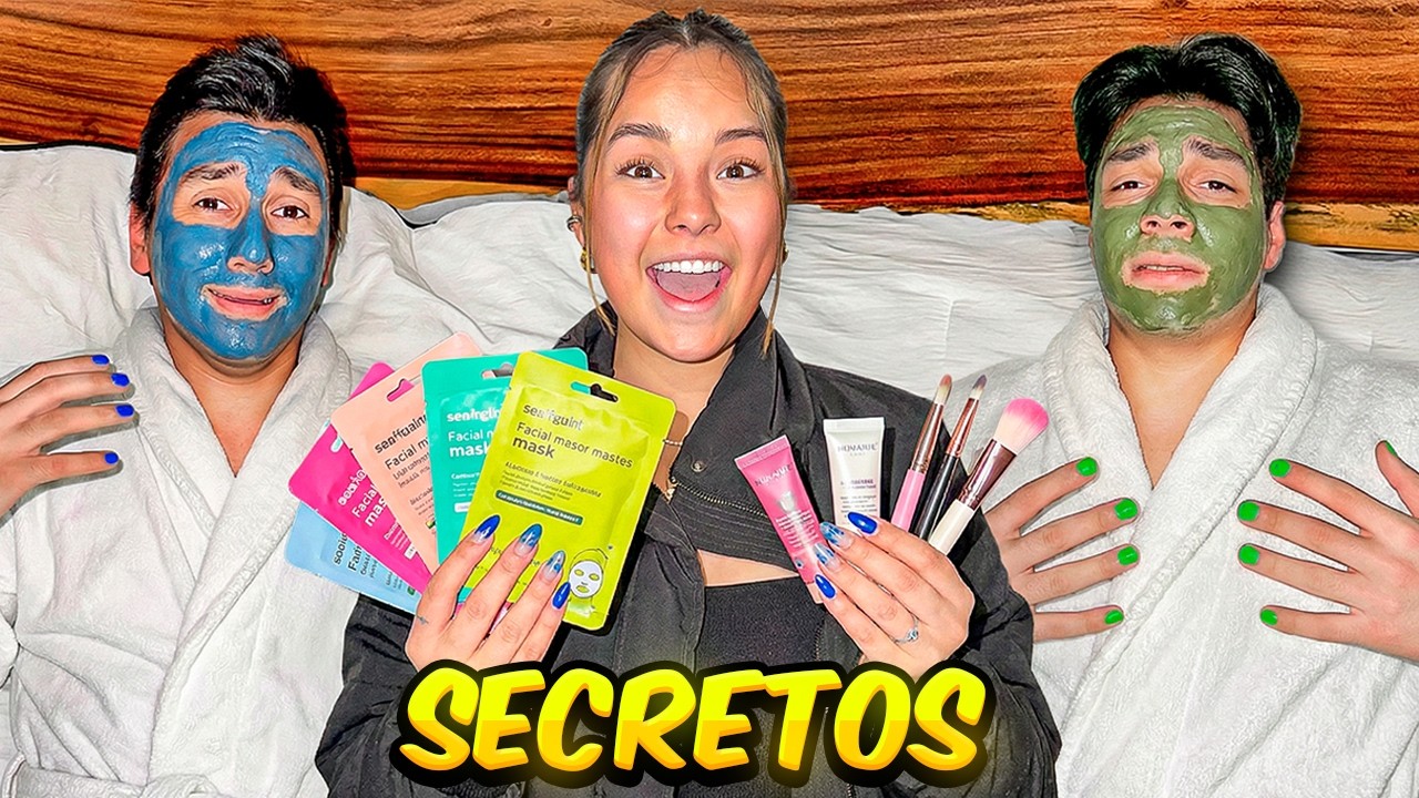 CONTAMOS TODOS NUESTROS SECRETOS EN UNA PIJAMADA CON YAIR17 Y JOSUÉ - Barbie Pvm