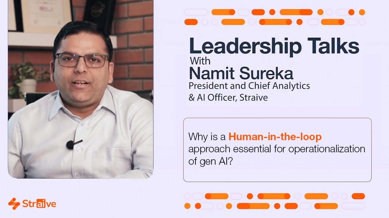 Why the Human-in-the-Loop Approach is Key to Operationalizing GenAI | Straive
