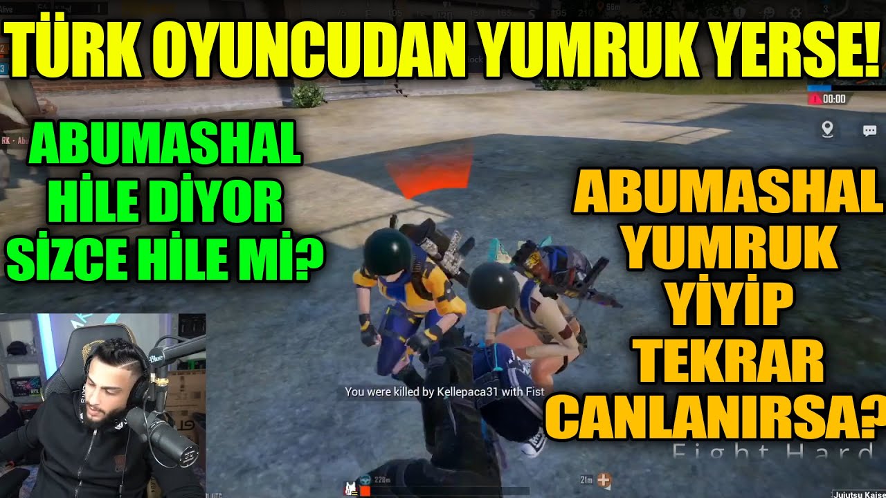 ABUMASHAL TÜRK OYUNCUDAN TAVA YİYOR! PEKİ SONRA? 😂 Pubg Mobile