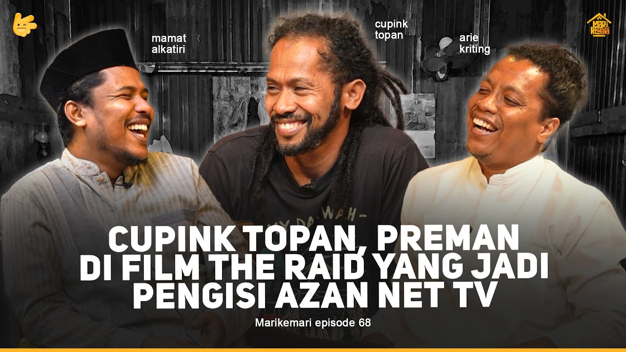CUPINK TOPAN AJARI MAMAT & ARIE KRITING ADZAN & MENGAJI YANG MERDU -  MARI KEMARI