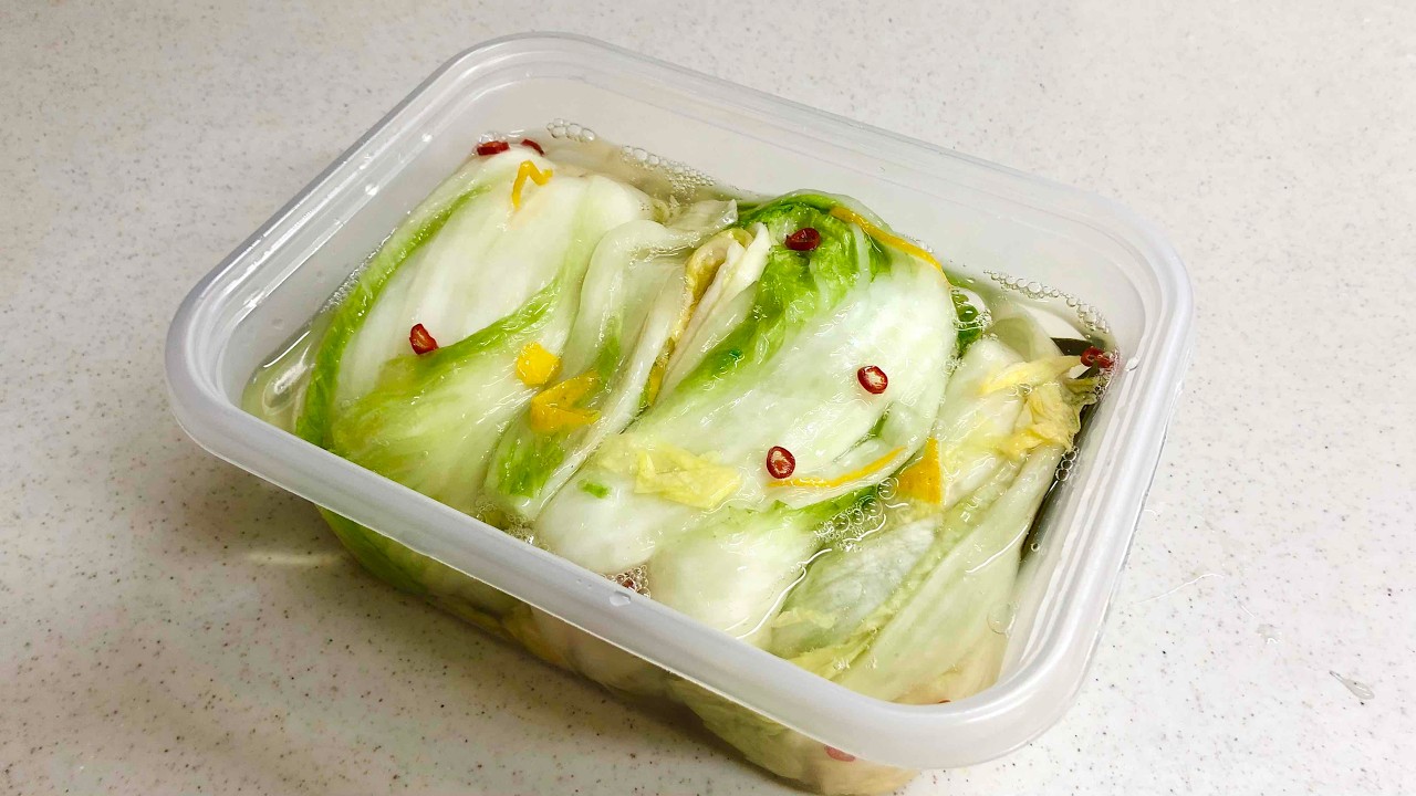 昔ながらの白菜漬けをより簡単に！おばあちゃんの白菜漬物　最短３日で食べられる！白菜漬 塩と昆布だけ