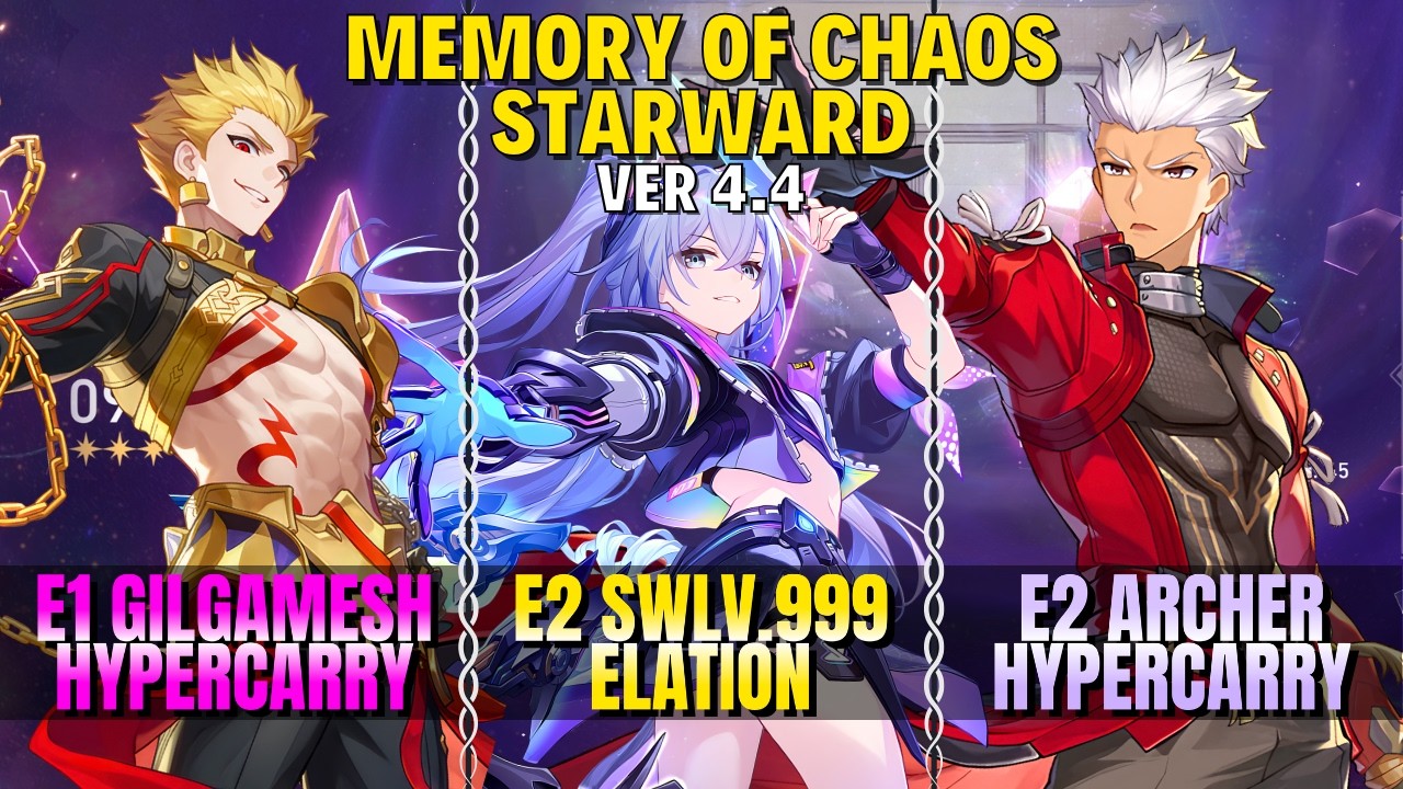 E1S1 Gilgamesh Hyper x E2S1 SWLV.999 Elation x E2S1 Archer Hyper | Memory of Chaos 4.4 | Starward