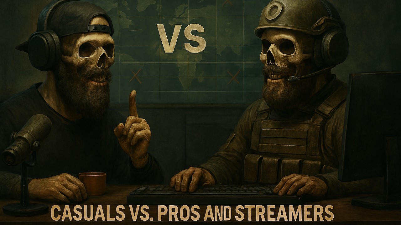 Casuals vs Pro and Streamers