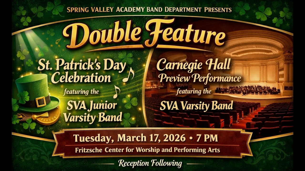 Double Feature - Jr. Varsity/Varsity Bands