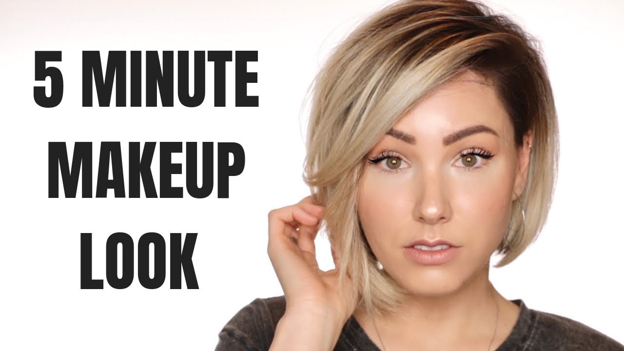 5 MINUTE MAKEUP LOOK || Chloe Brown