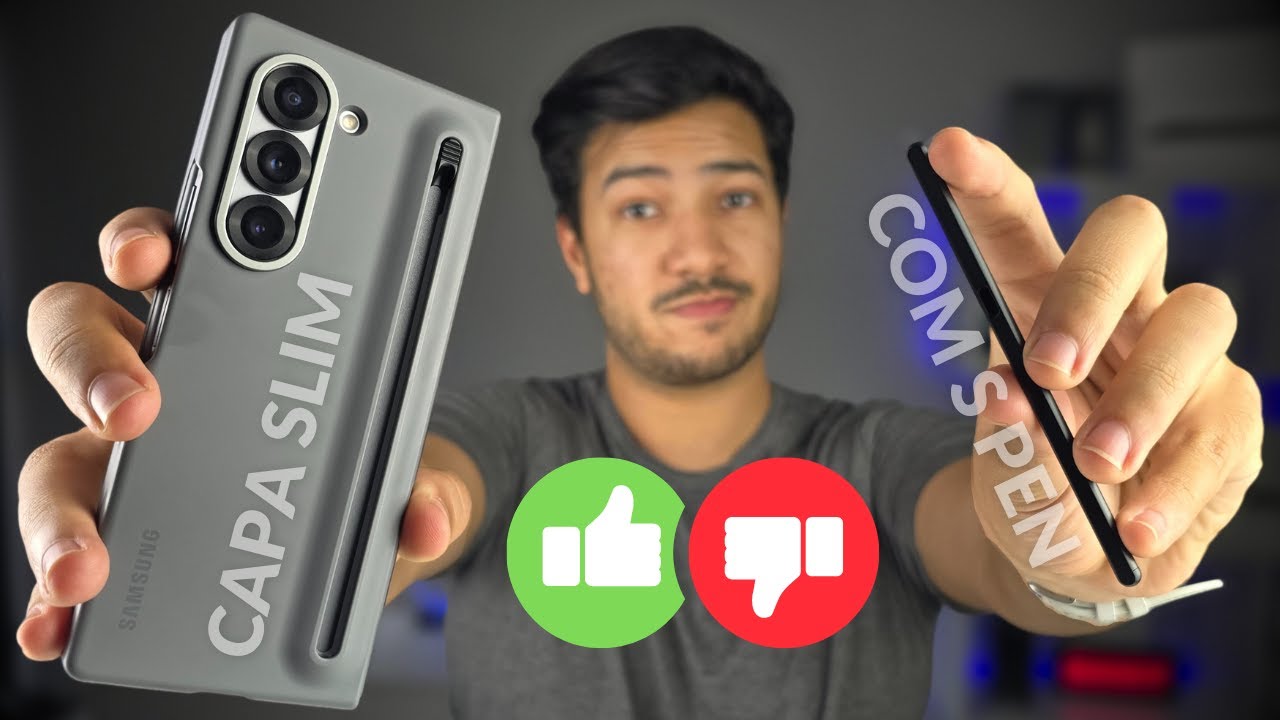 VALE A PENA?!? Capa Com S Pen para Z Fold 6