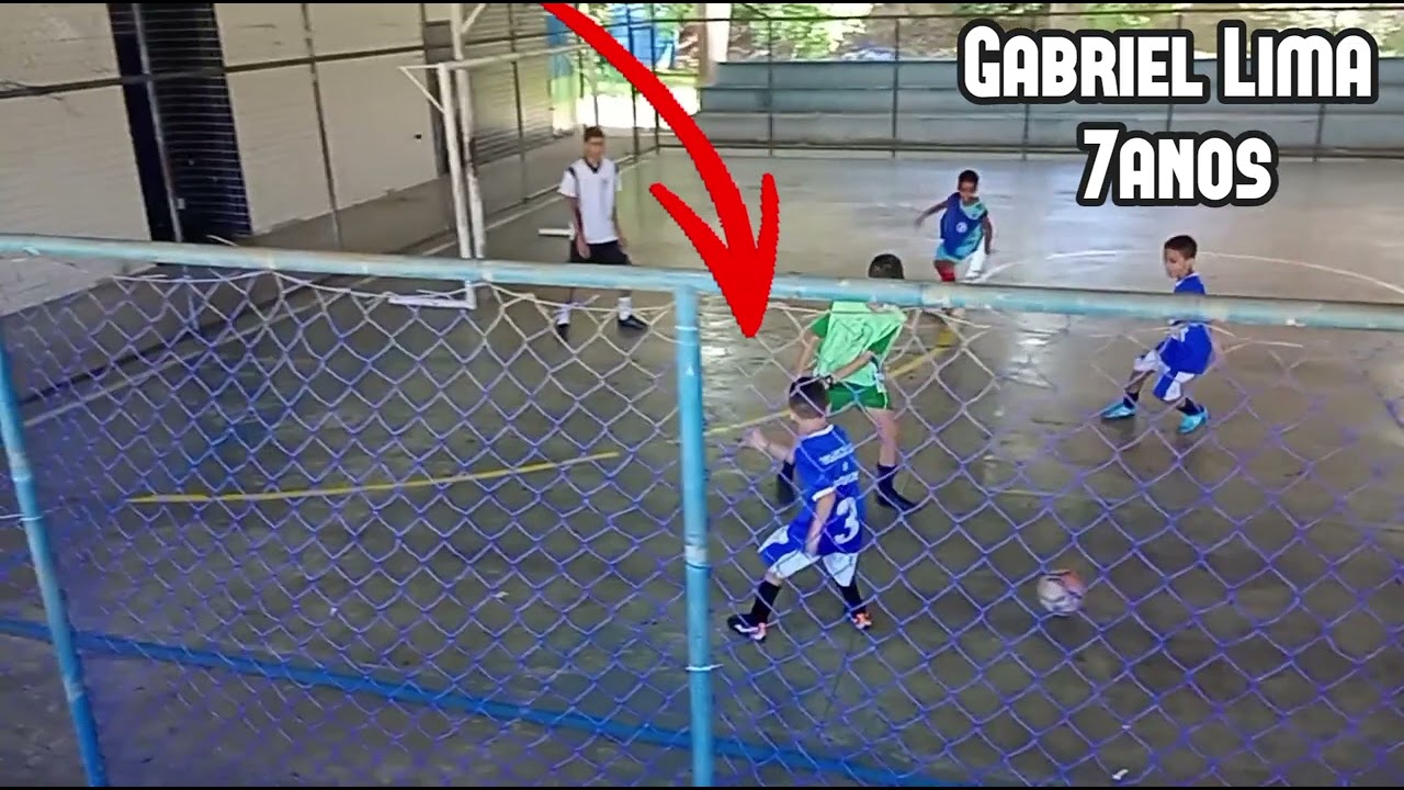 GABRIEL LIMA JOGA MUITO, 7 ANOS