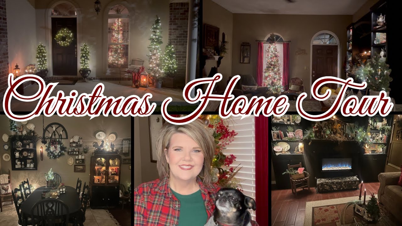 VLOGMAS DAY 21 | Maximalist Christmas Home Tour: Day & Night Magic!✨#christmashometour