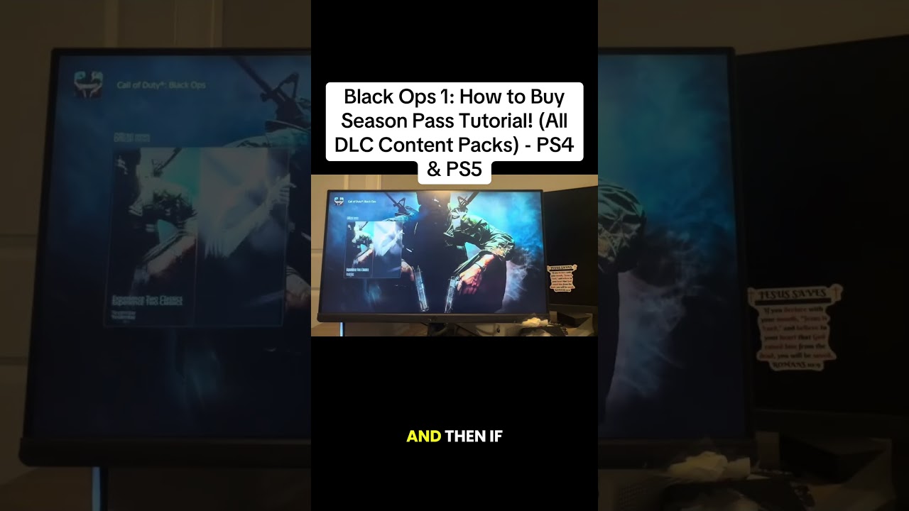 Black Ops 1: Как купить сезонный пропуск &mdash; Туториал! (Все наборы DLC) &mdash; PS4 и PS5