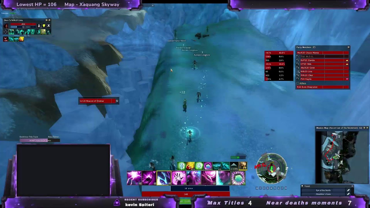Guild wars 1 Hardcore Mesmer.  Survivor 3 max!!! what is next??