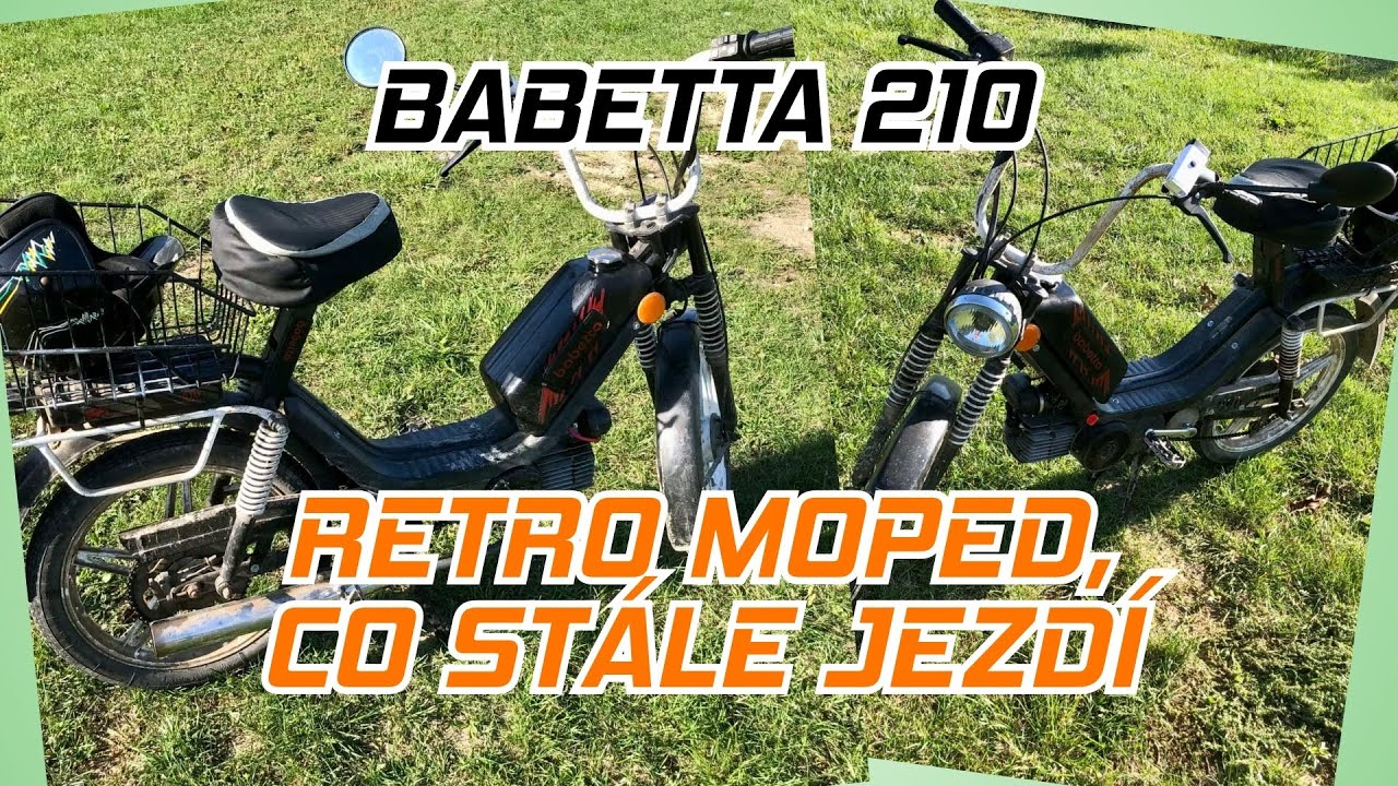 Babetta 210: z obyčejného mopedu retro-fenomén sběratelů