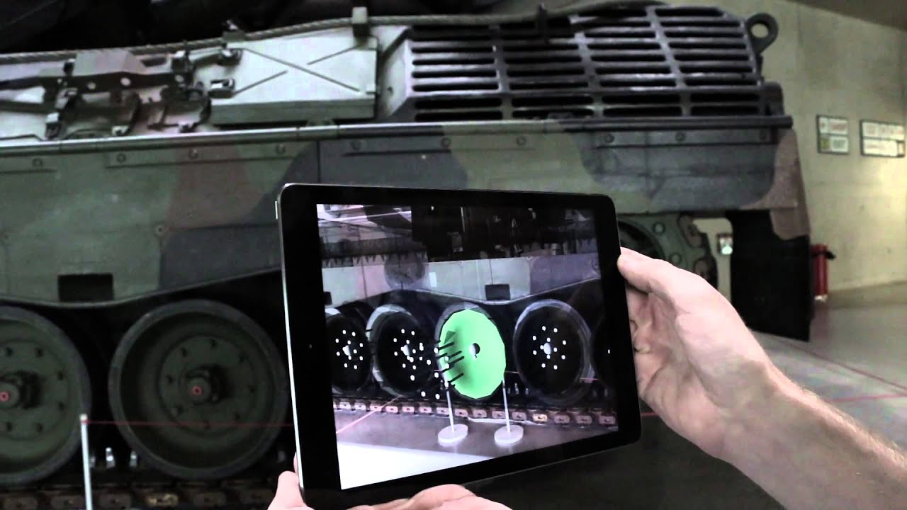 Markerless 'Natural Feature' Augmented Reality Tracking via iPad