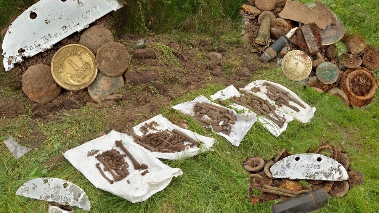 Нашли останки немецких солдат / Remains of German soldiers