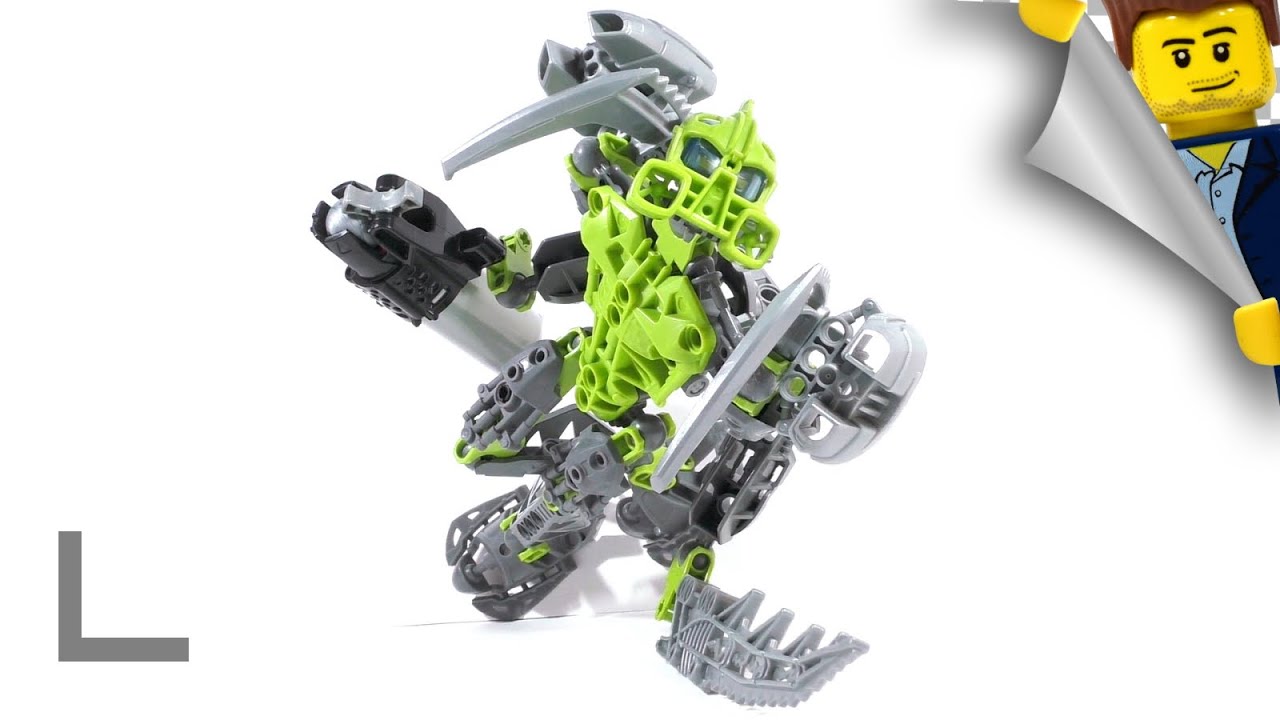 Обзор набора Lego Bionicle #8686 Тоа Лива Нува Фантока (Toa Lewa Nuva Phantoka)