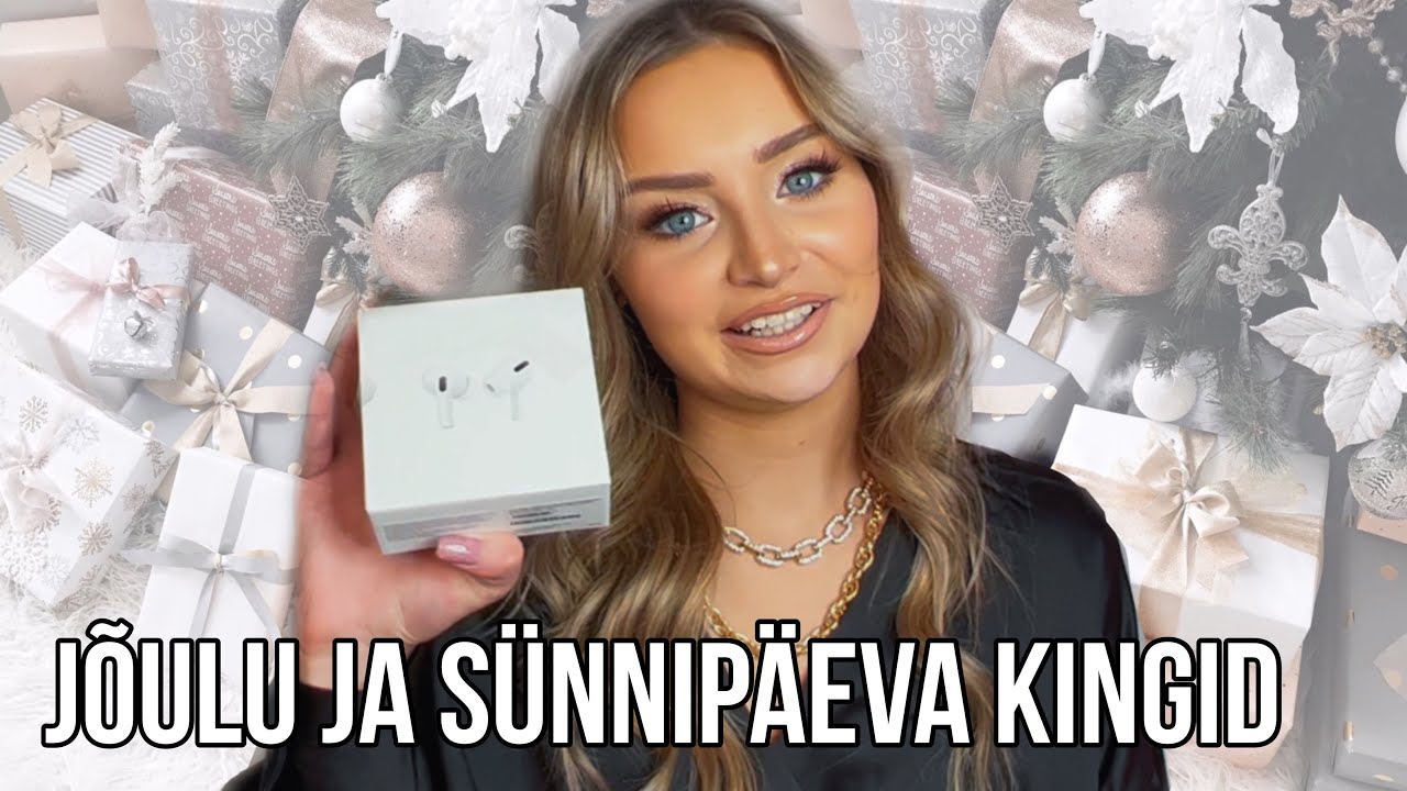 MIS MA JÕULUDEKS JA SÜNNIPÄEVAKS SAIN