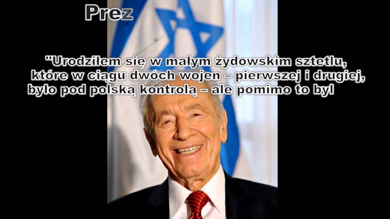 Prezydent Izraela - Szymon Peres