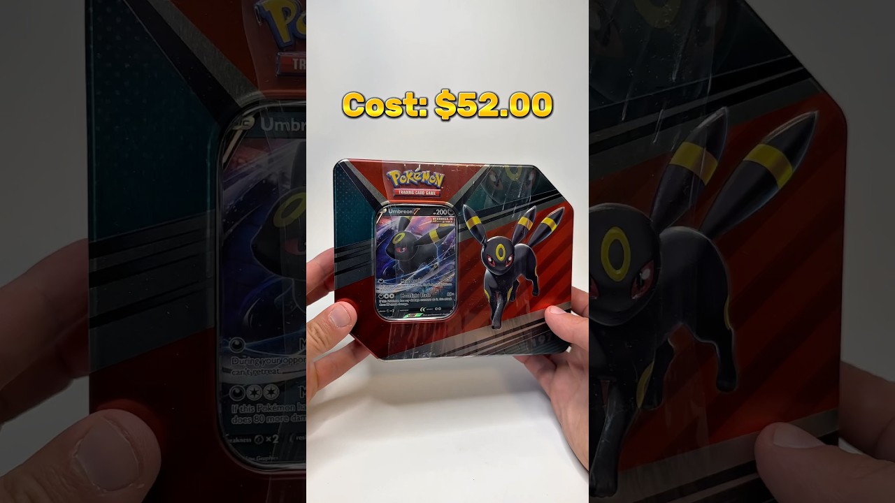 Umbreon Pokemon Card Unboxing